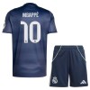 Real Madrid Mbappé 10 Venkovní 2025-26 - Dětské Fotbalové Dresy (S/S)